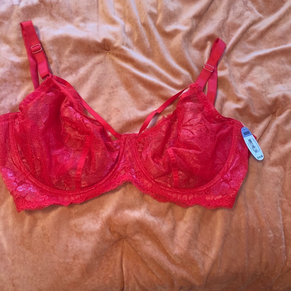 Red bra